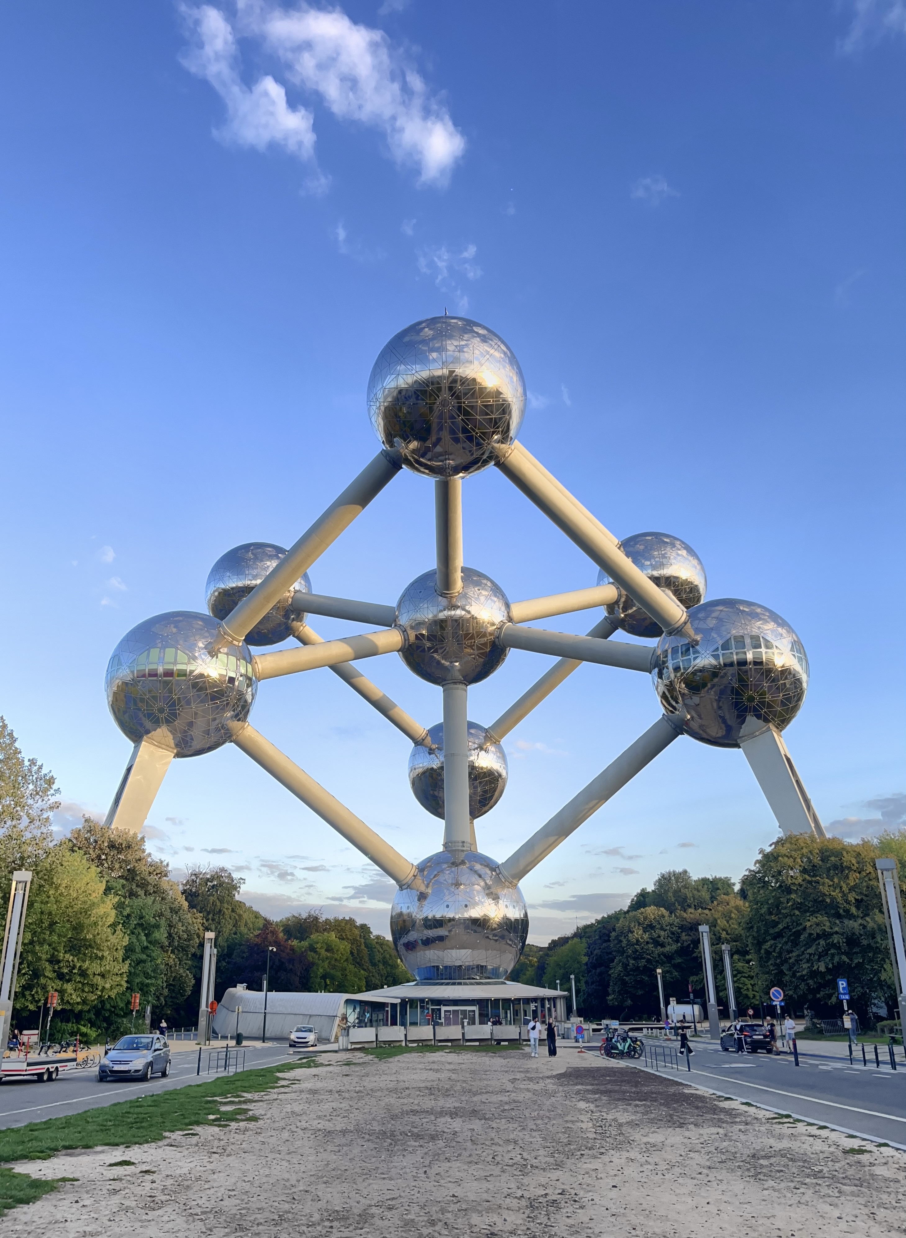 The Atomium, an educational and cultural landmark in Brussels.
